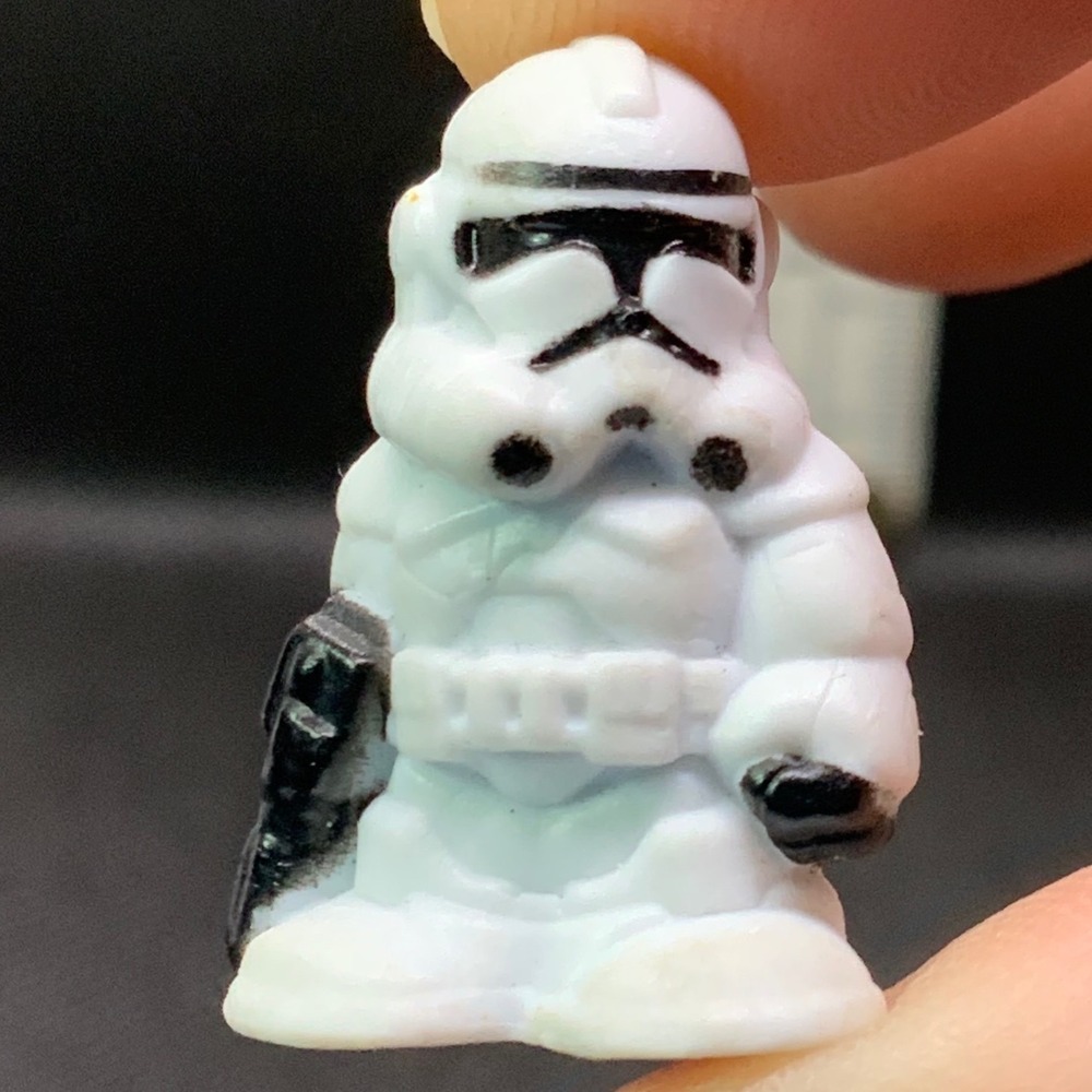 Star Wars Fighter Pods Series 1 Clone Trooper Phase 2 Micro Figure White Black